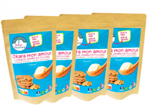 Lotto di 4 OKARA MON AMOUR DUKAN in polvere