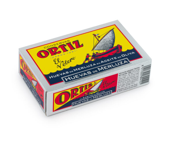 Uova di Nasello (pesce) all'olio d'oliva 110g - ORTIZ