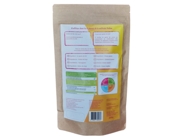 Glutine di grano 200g - immagine 2