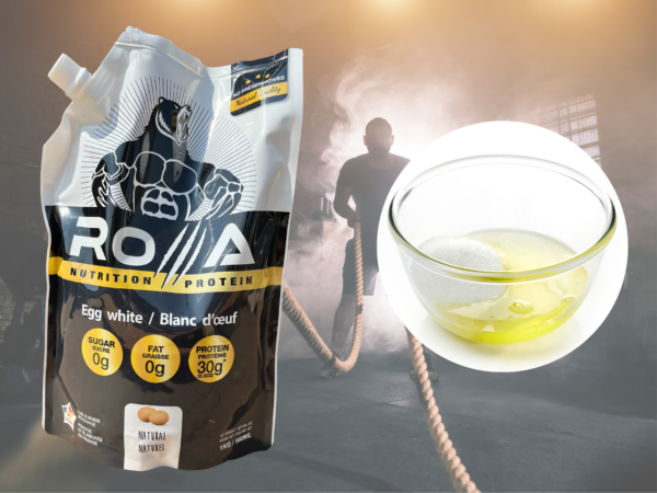 Albume d'uovo liquido 100% al naturale senza zucchero, senza grassi, senza conservanti - formato da 1 kg