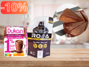 Lotto di 2 pezzi PROTEINE GOLOSE (roa + cacao in polvere)