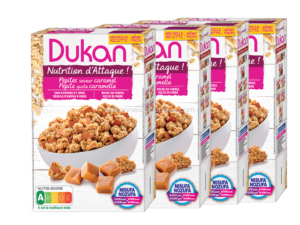 Anti-gaspi lot de 4 céréale petit-déj caramel DDM 27 mars 2023