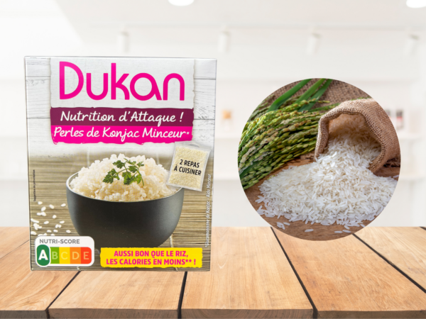 ORIGINE CINA - Perle di konjac dimagrante riso secco 100g per riso glutinoso