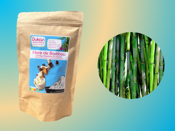 Fibra (farina) 100% di bambù 100g - 94% fibra 0% glucidi