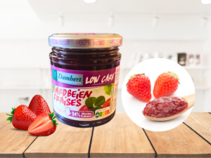 Preparazione a base di frutta low carb alla fragola 210g