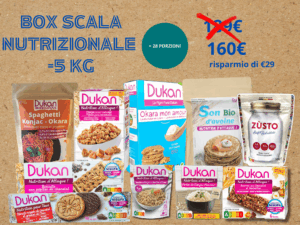 BOX SCALA NUTRIZIONALE -5KG