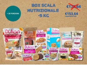 BOX SCALA NUTRIZIONALE -5KG