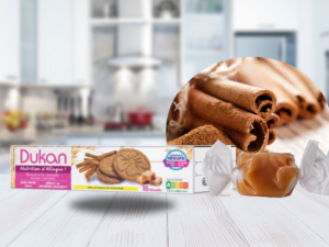 Biscotti al caramello e cannella 132g – 4×4 biscotti – NUOVA RICETTA – NUOVO FORMATO