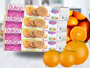 Lotto di 4 biscotti aromatizzati alla scorza d’arancia 132g – 4X4 BISCOTTI – NUOVA RICETTA – NUOVO FORMATO