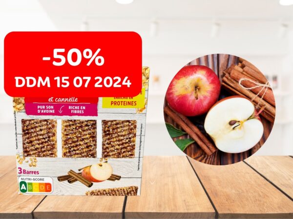 SempreBuono Barrette alla mela e cannella - nuova ricetta (3 x 30g) DDM 15 07 2024