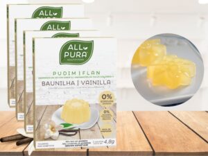 LOTTO di 4 Budini alla Vaniglia Zero Zucchero – 4 buste da 4,8 g