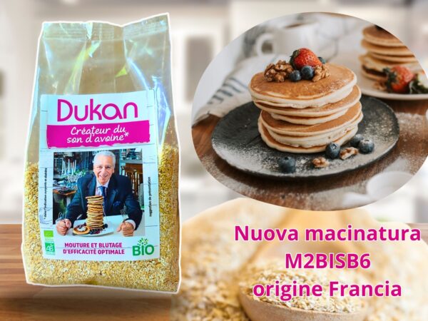 Crusca d'avena biologica 500g Nuova Macinatura