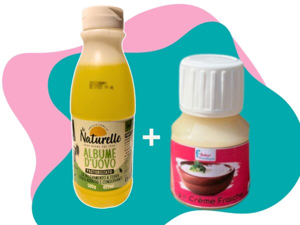 Pacchetto Colazione Omelette aroma Panna Acida Nutrizione d'attacco (1 ALBUME + 1 AROMA)