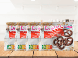 Lotto di 4 Bretzels ricoperti di cioccolato 4×100 g