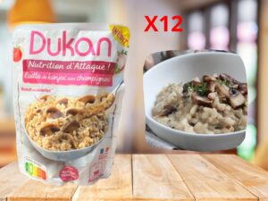 Lotto di 12 Risotto di konjac ai funghi Dukan