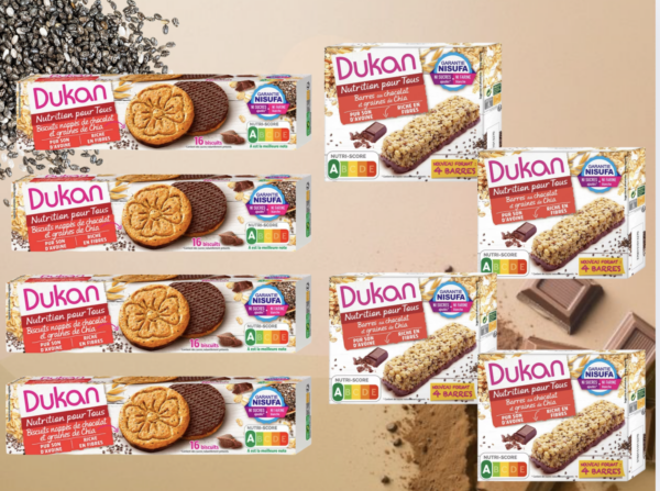 Lotto 4 confezioni di biscotti + 4 confezioni di barrette ai semi di chia