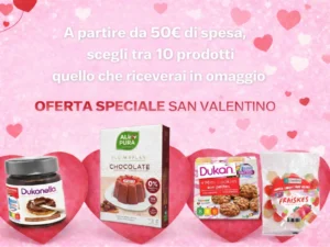 Regalo San Valentino Dukan 💝 1 Prodotto in Omaggio a Scelta tra 10