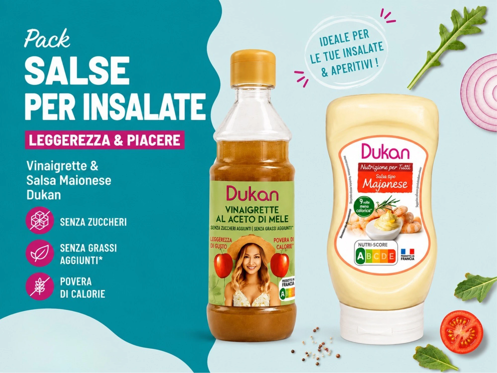 Pack Salse per Insalata Dukan