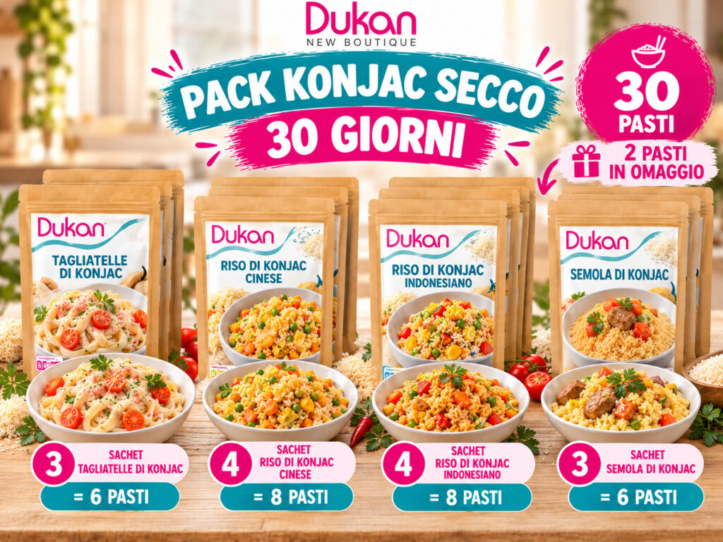 Pack Konjac secco 28 giorni